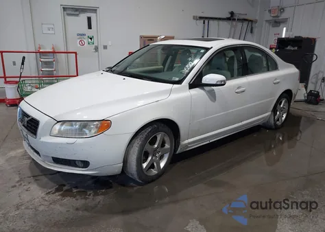 2009 Volvo S80 T6 z USA, uszkodzony, nr VIN YV1AH992891105389